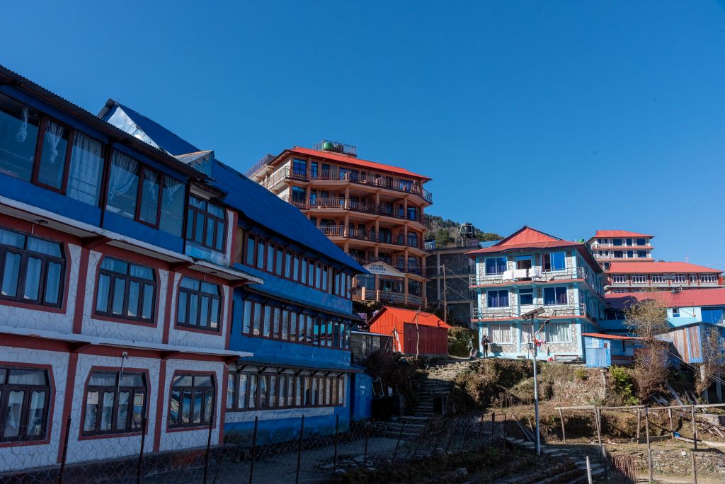 Ghorepani est une ville de d'hôtels 